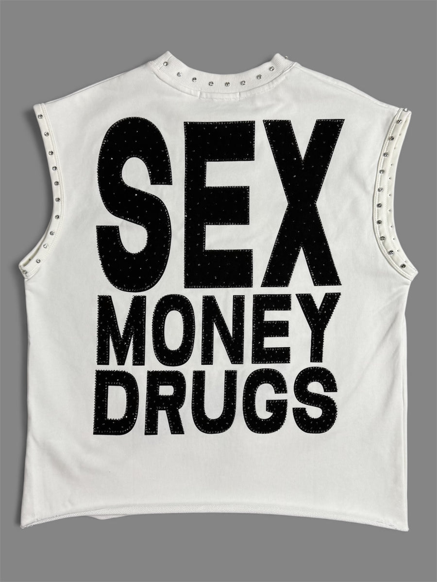 NME Tank Top - Rung Off - White - 656 – Vengeance78