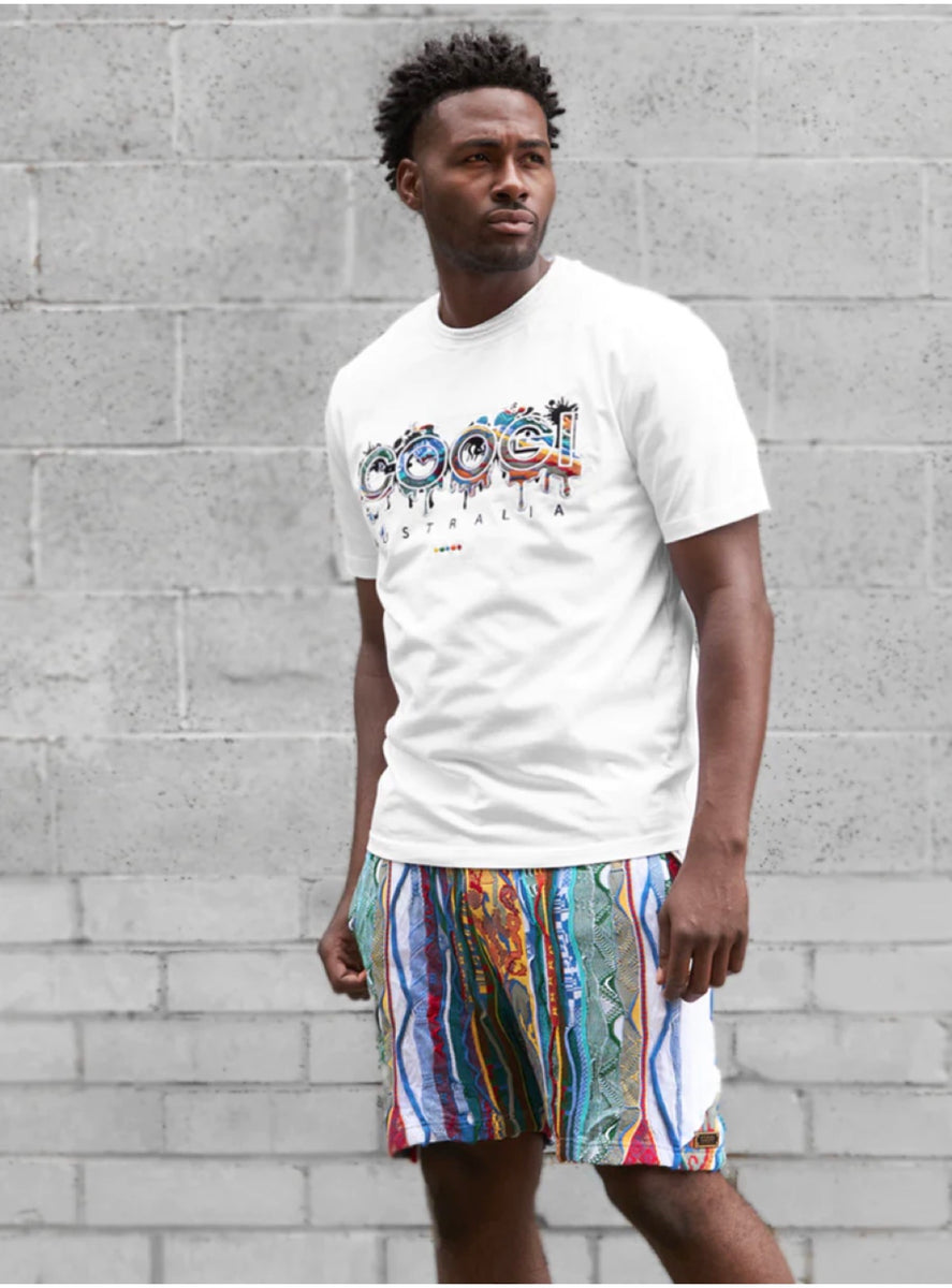 Coogi T-Shirt - Logo Drip - White - CG-KT-024 – Vengeance78