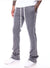 Rebel Minds Track Pants - Stacked Fit - Grey - 100-470