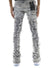 Focus Jeans - Distressed Super Stacked - Lt. Grey - 3445C