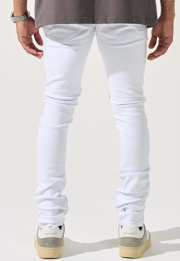 Serenede Jeans - Everest Peak Jeans- white - EVERWHT – Vengeance78