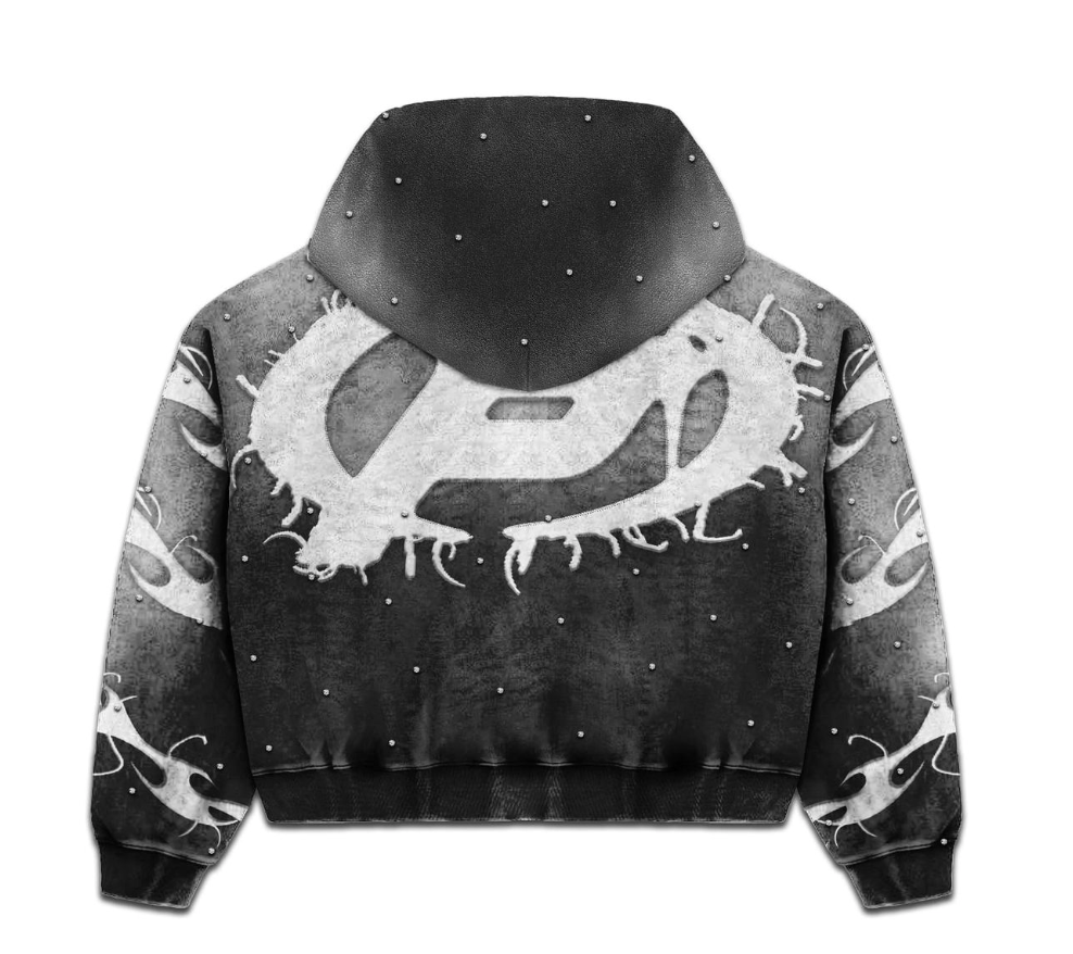 Prestige Hoodie - Flames - Black - PHFB1 – Vengeance78