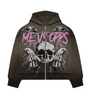 Me.Vs.Opps Hoodie - World Full Of Opps - Brown