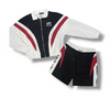 Prestige Collection Short Set - Nylon - Red/White