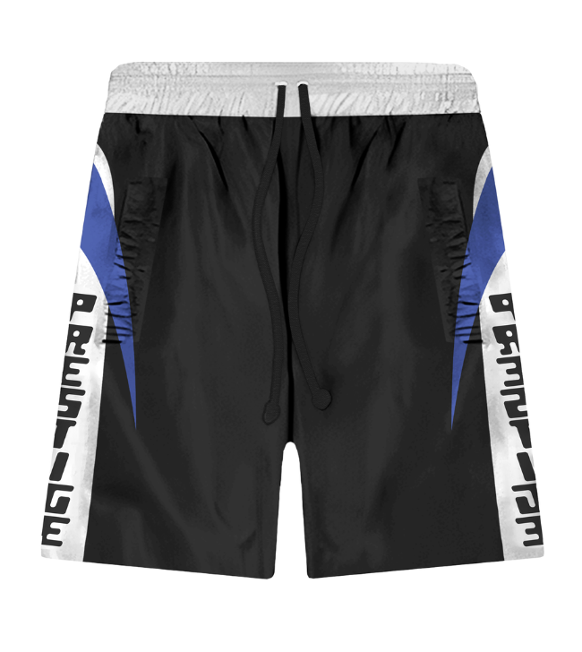 Prestige Collection Short Set - Nylon - Blue/White – Vengeance78