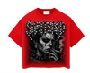 Shattered Hearts T-Shirt - Anxiety - Red