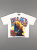 NME T-Shirt - White And Red - Nero - 46