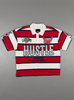Copper Rivet Polo T-Shirt - Hustle - Red - 611017