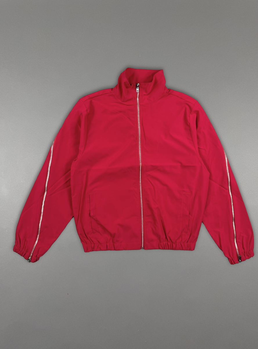 Rebel Minds Short Set - WindBreaker Zipper - Red - 610-14501
