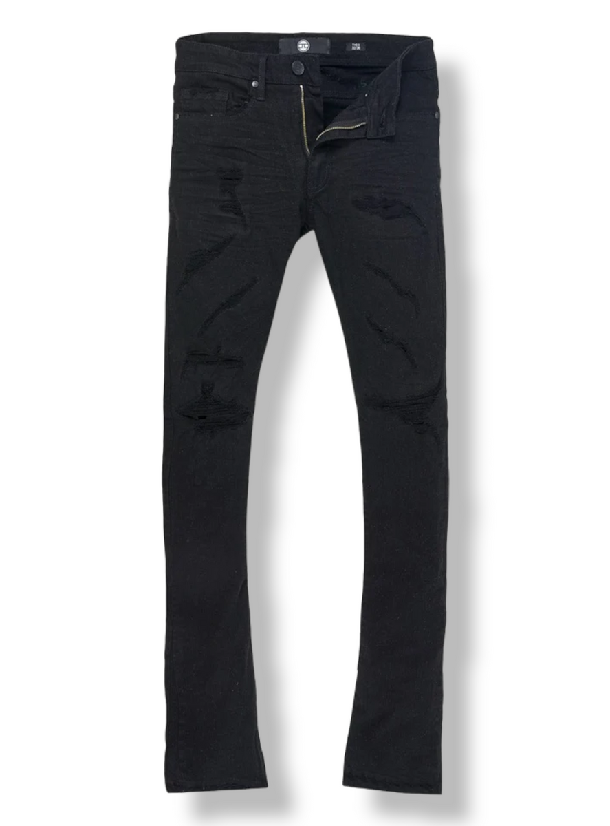 Jordan Craig Jeans Martin Stacked Jet Black JTF955R Vengeance78