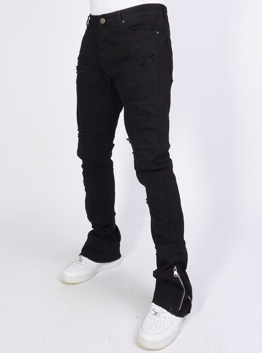 Politics Jeans Bruce Jet Black 502 Vengeance78 