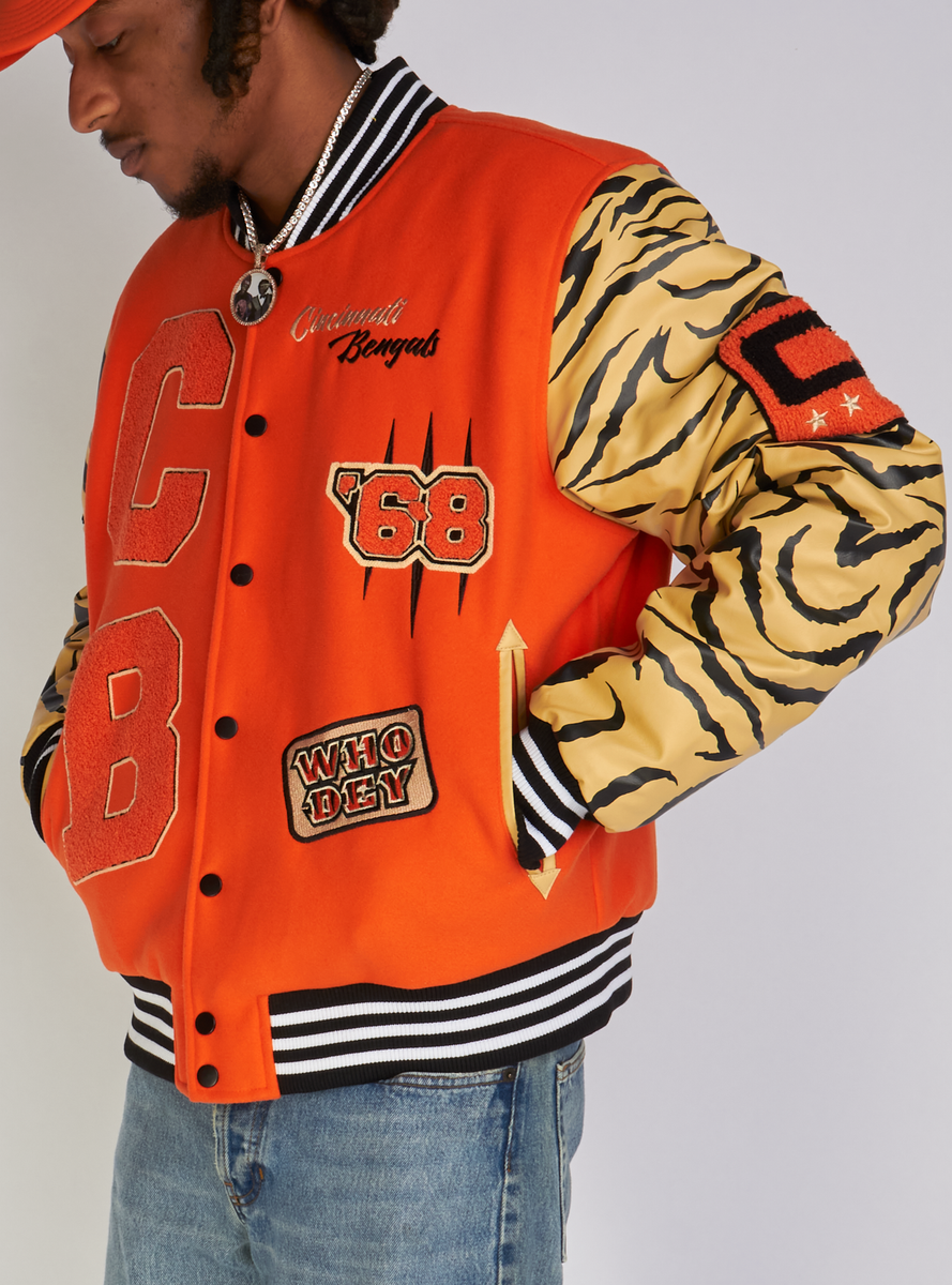 Vengeance78 Jacket - Bengals - Orange and Cream - 428 M