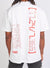 LNL T-Shirt - Beckman - Oversized - White And Red - 104