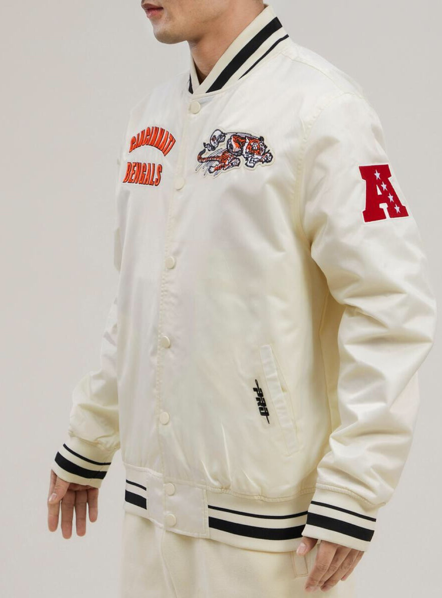 Pro Standard Jacket - Retro Classic Satin Varsity - Bengals