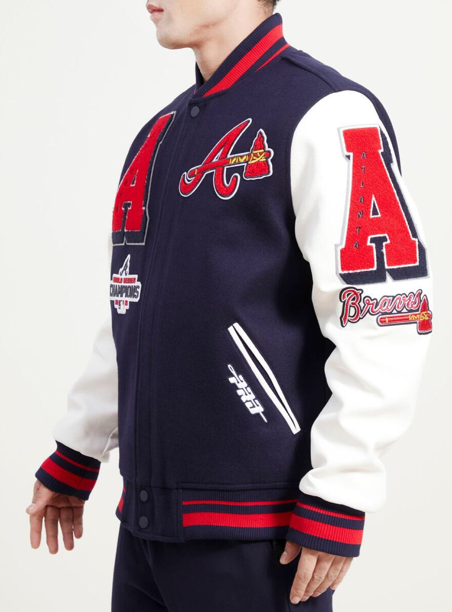 Atlanta Braves Varsity Jacket - MLB Varsity Jacket - Clubs Varsity, M