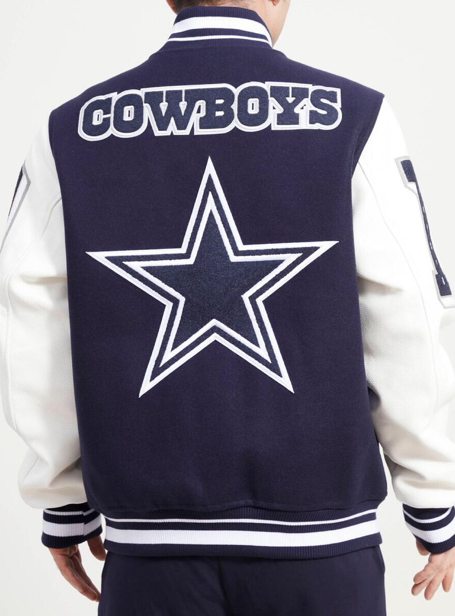 Pro Standard Dallas Cowboys Super Bowl Mash Up Varsity Jacket