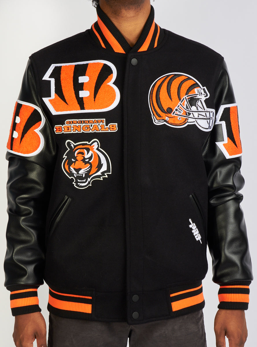 Vengeance78 Jacket - Bengals Varsity - Black And Orange - 426