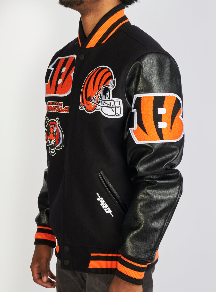 Vengeance78 Jacket - Bengals Varsity - Black And Orange - 426