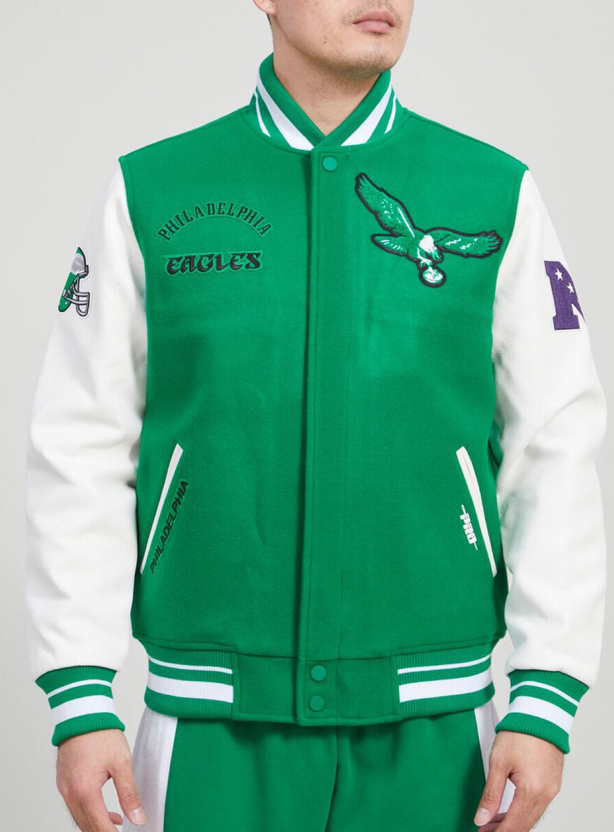 Philadelphia Eagles Pro Standard Retro Classic Varsity Full-Zip