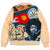 Makobi - F1059 BLOW Wool Varsity Jacket - Khaki