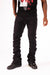 Makobi Sweatpants - F6220 Malik Stacked - Black