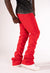 Makobi Sweatpants - F6220 Malik Stacked - Red
