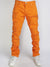 Politics Skinny Stacked Cargo Pants - Orange - Murphy507