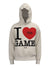 Point Blank Hoodie - I Love The Game - Natural - 100987-5696