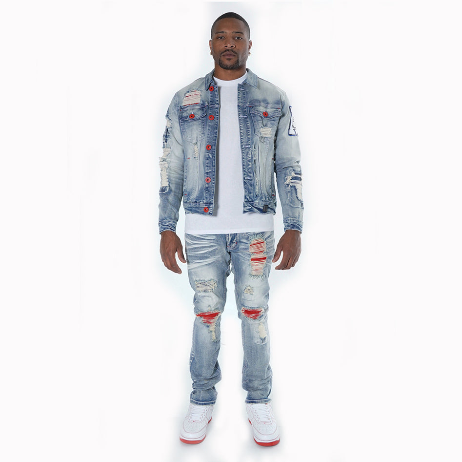 Makobi - M1990 Leaders Denim Jeans - Light Wash