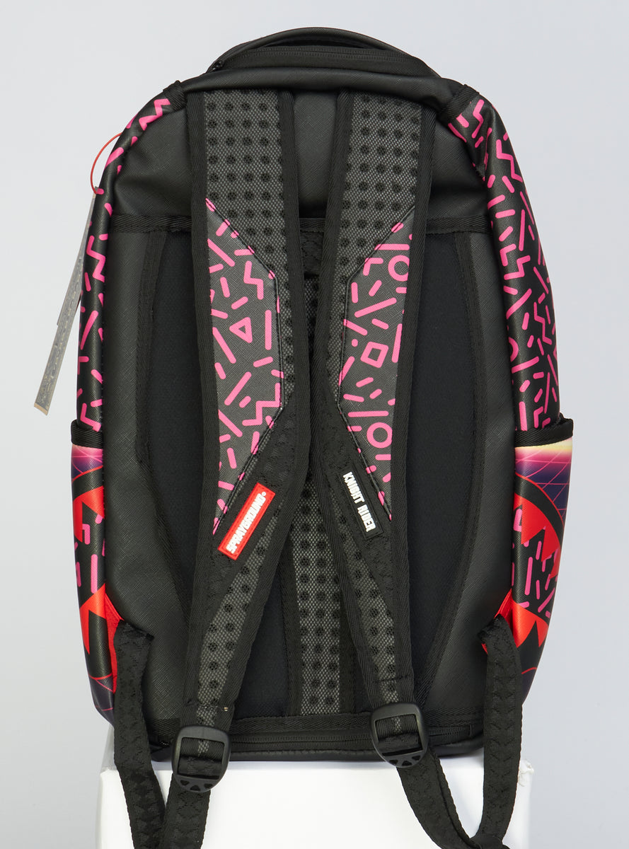 Sprayground - Unisex Adult Pink Scribble Shark Backpack