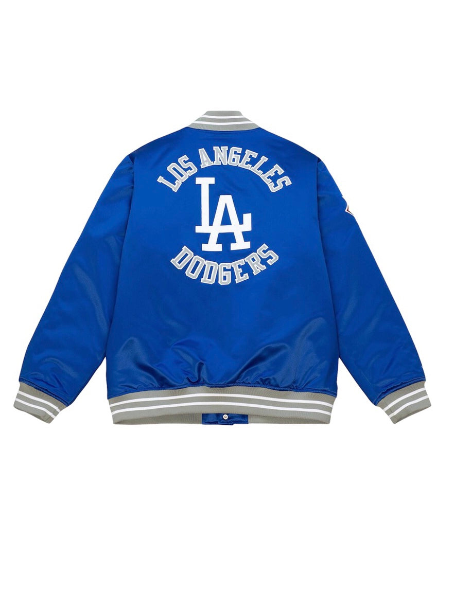 Dodgers BAPE X Mitchell Ness Mlb Blue Varsity Jacket