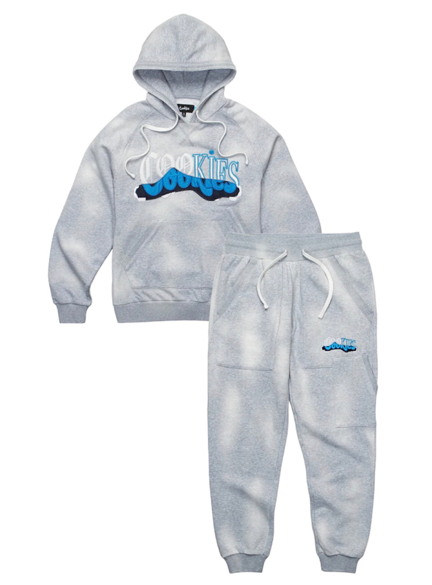 Cookies Sweatsuit Upper Echelon Heather Grey 1562H6447 Vengeance78