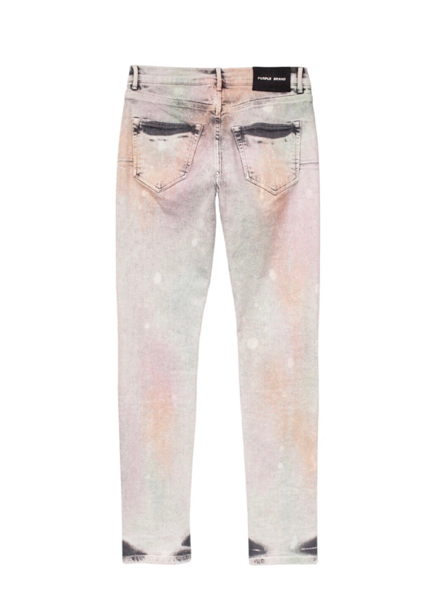 Purple-Brand Jeans - Paint - Black And Pink - P001 – Vengeance78