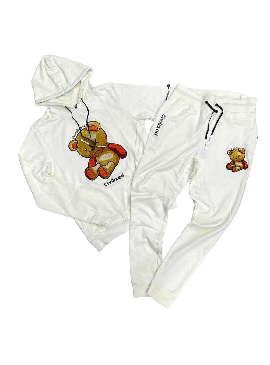 Civilized best sale bear sweatsuit