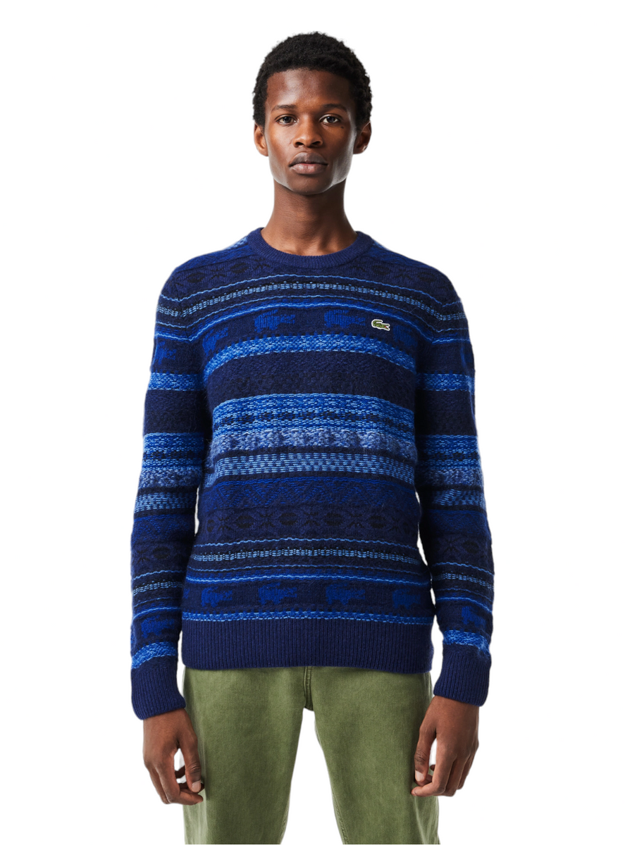 Lacoste striped jumper best sale