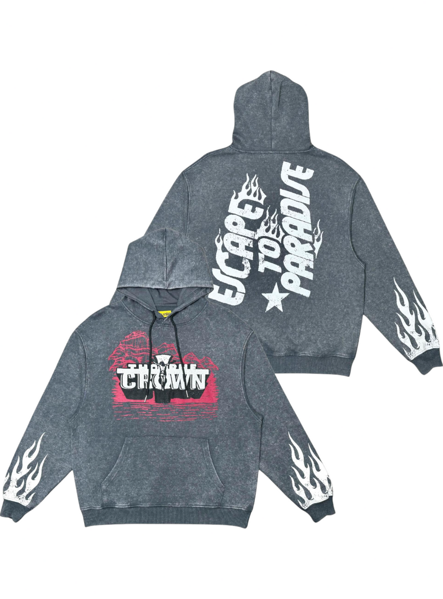 Paradise hoodie online grey