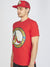 LNL T-Shirt - B. Clip - Blue and Yellow on Red - 101