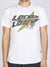 LNL T-Shirt - Heavy Hitta - Black and Olive on White - 106