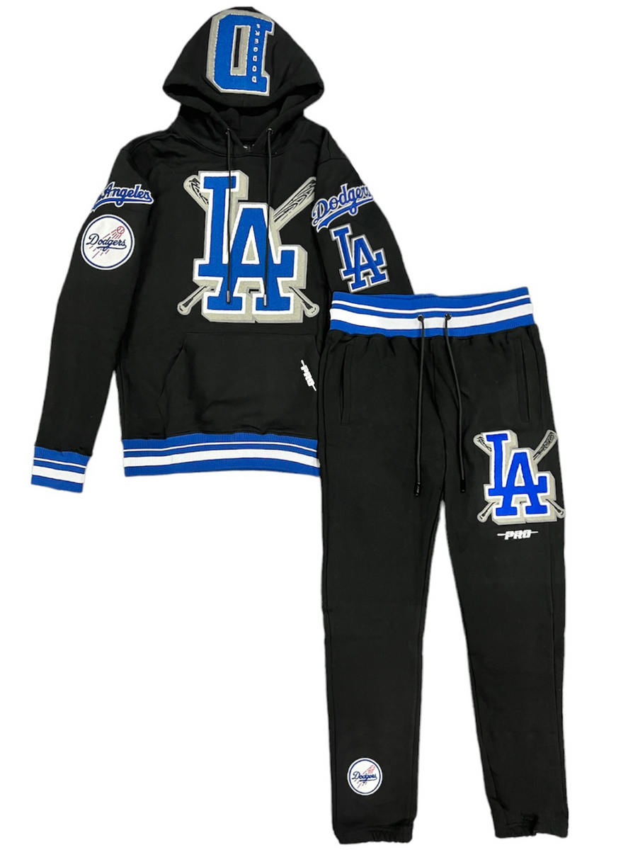 Pro Standard Sweatsuit LA Dodgers Logo Mashup Black LLD533333