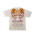 Gunzini T-Shirt - Flames - Light Khaki  - GZ317