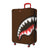 Sprayground Luggage - Knit Sharks In Paris Blur Full Size Luggage - Brown - CL237