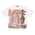 Lost Hills T-Shirt - White & Orange - LH30003