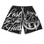 Lost Hills Shorts - Black & White - LH30008