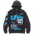 Cookies Hoodie - Arch - Black And Blue - CM243HFC14