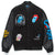 Cookies Varsity Jacket - Rolling Stones - Black - CM243OLC02