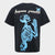 Homme+Femme T-Shirt - Skeleton Tee - Black With Blue - 202302-4