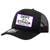 Pg Apparel Hat - Strada - Black And Purple - STDPT200