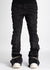 GUAPI Jeans - Iron Grey Chain Denim - Black - 193GCD