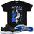 Million Dolla Motive T-Shirt - Space Dunk - Black And Royal Blue