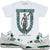 Million Dolla Motive T-Shirt - Street Justice - White And Green